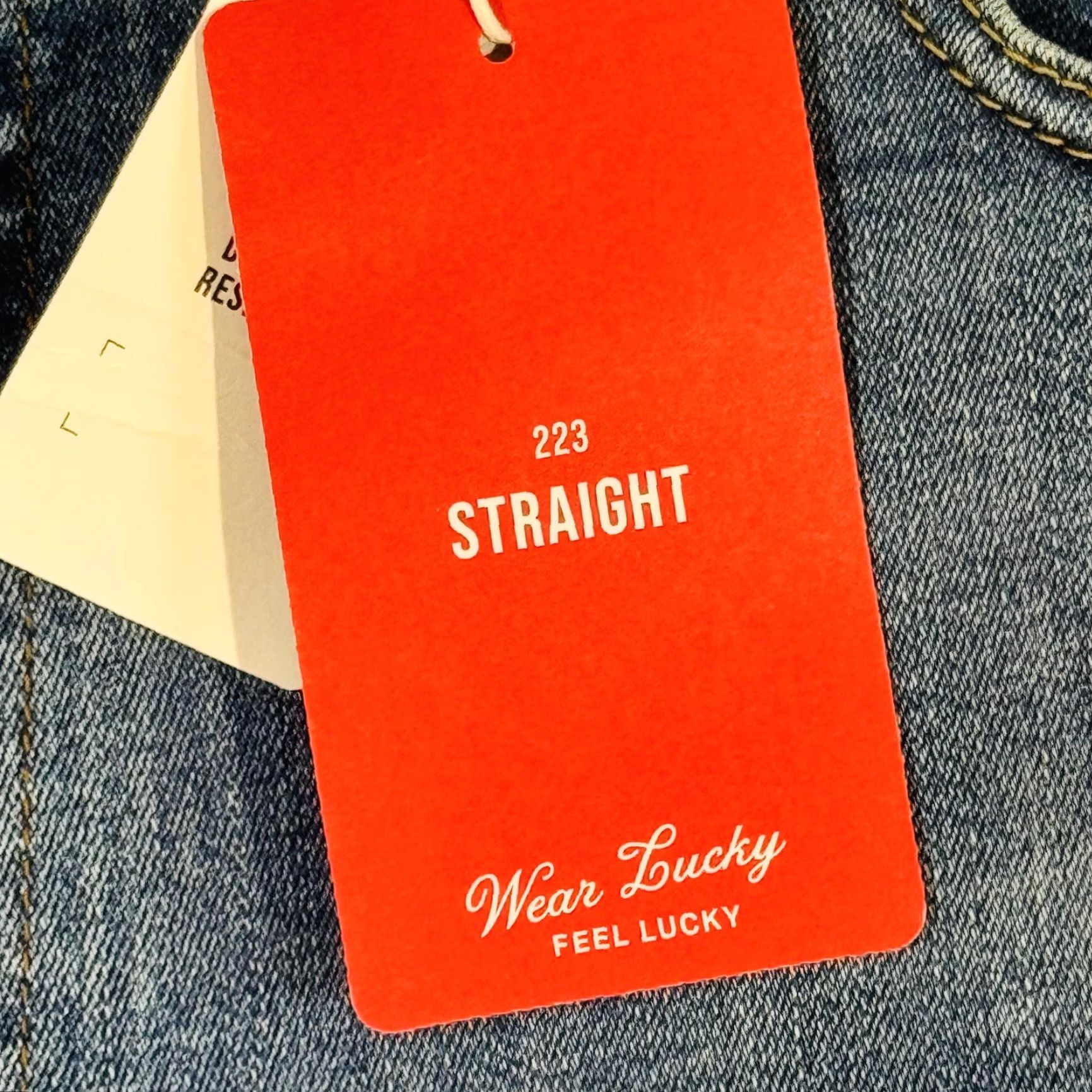 Lucky Brand Lucky Brand Jeans 181 Relaxed Straight Jeans Mens 38x30 Blue Medium Wash Denim Zip Fly Relaxed Straight Pockets Logo Size US 38 / EU 54 - 6 Thumbnail