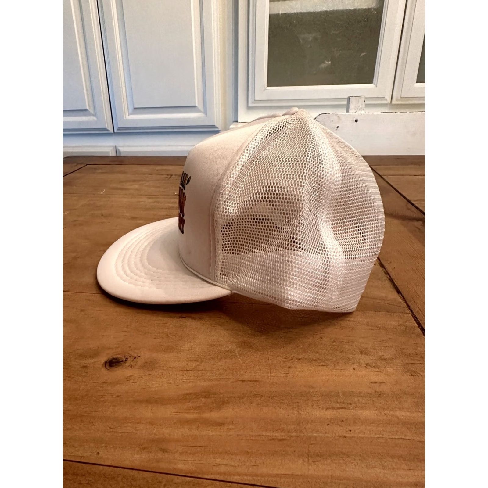 Vintage VINTAGE Ragin' Cajun Cookery Hat Cap Snap Back Trucker Hat Mens One Size White Size ONE SIZE - 3 Thumbnail
