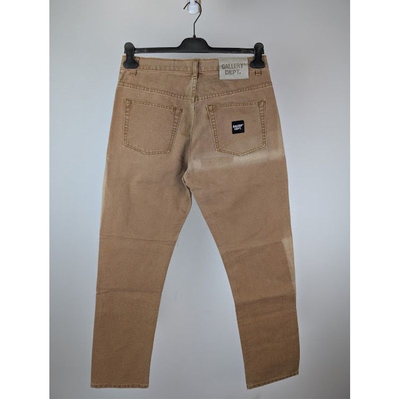 Gallery Dept. o1rshd1 5-Pocket Slim Denim Jeans in Tan Size US 32 / EU 48 - 16 Thumbnail