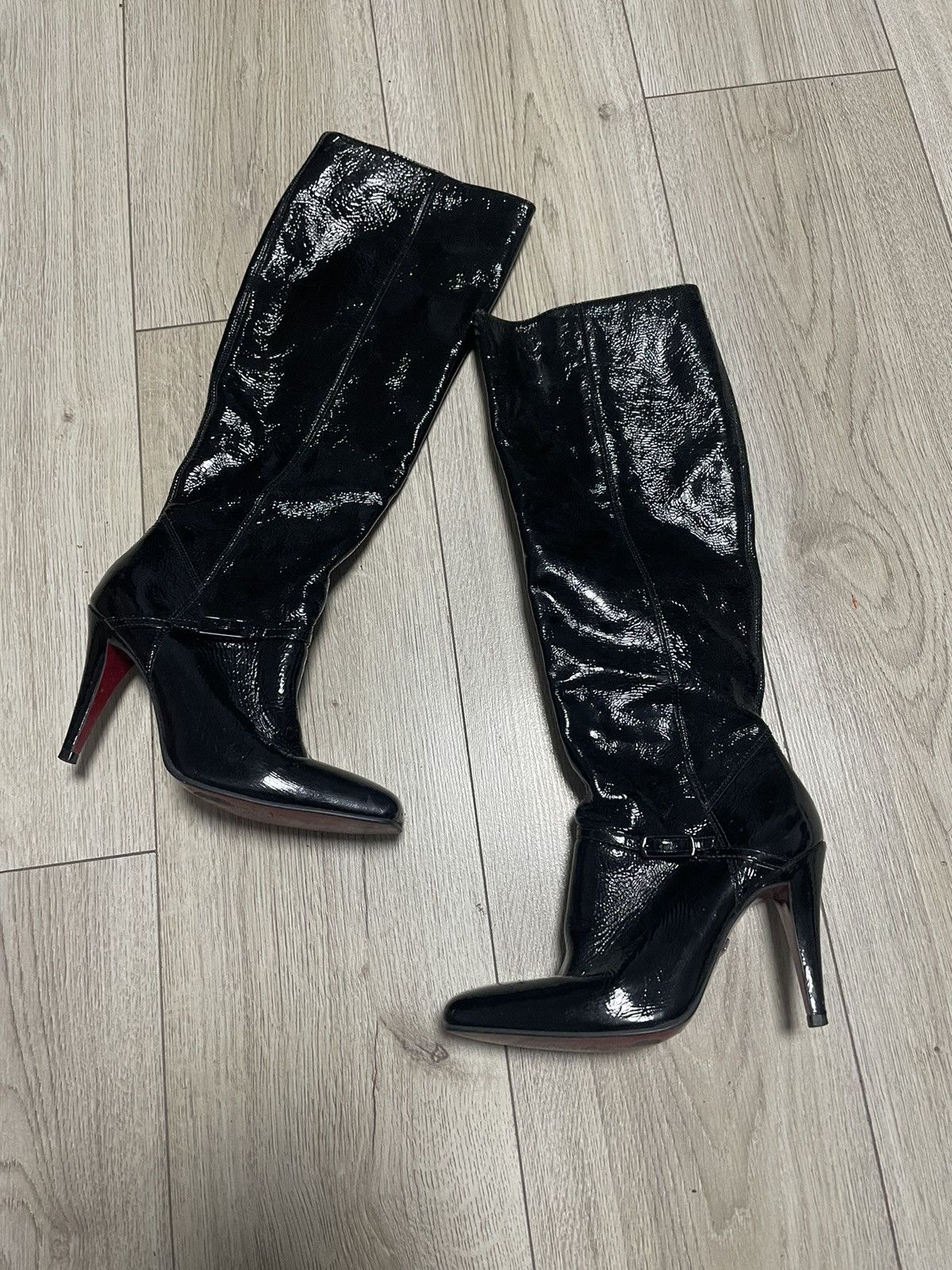 Buffalo London Vintage Buffalo London Leather Boots High Heels Brasil Size US 8 / IT 38 - 1 Thumbnail