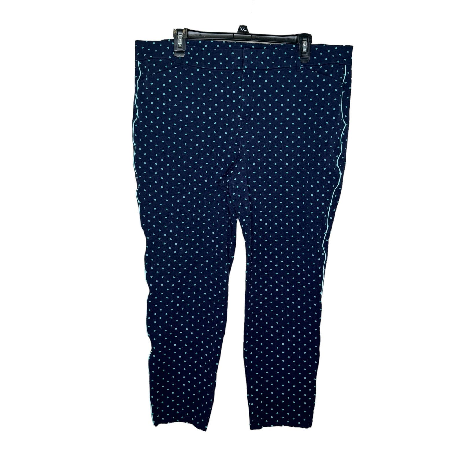 Old Navy Old Navy Women's Pants Pixie Ankle Stretch Polka Dots 18 Size 40" / US 18 - 1 Thumbnail