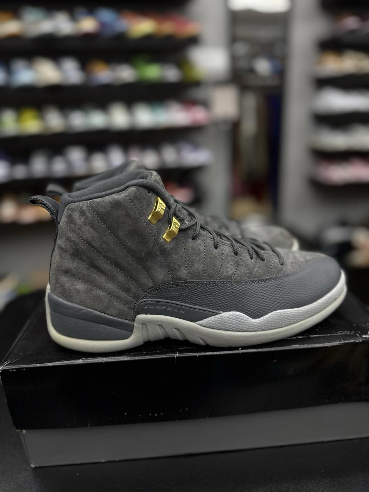 Jordan Brand Size 10.5 - Jordan 12 Retro Dark Grey 2017 (130690-005) Size US 10.5 / EU 43-44 - 2 Thumbnail