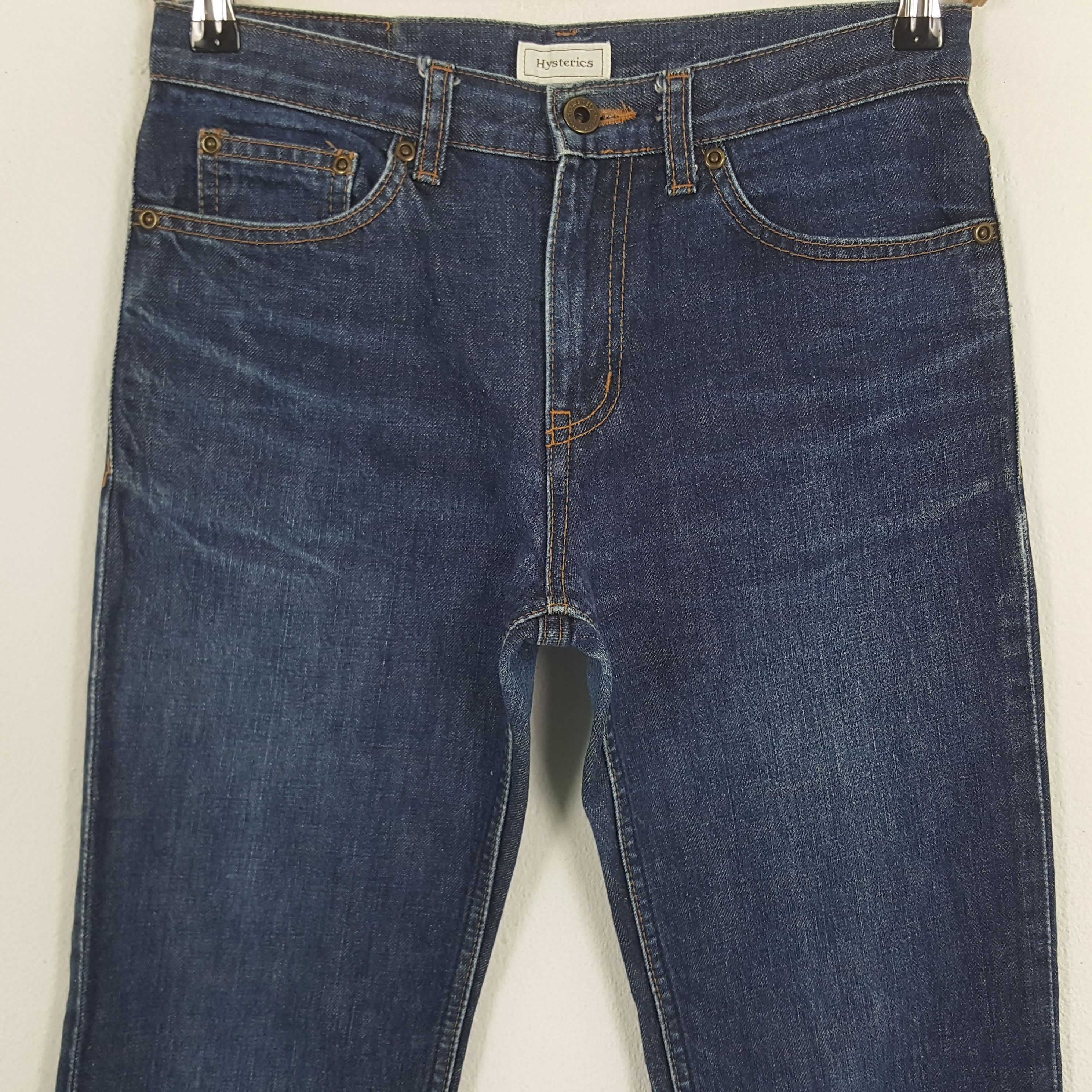 Hysteric Glamour × Japanese Brand × Vintage Vintage Hysteric Glamour Custom Art Denim Jeans Size US 27 - 5 Thumbnail
