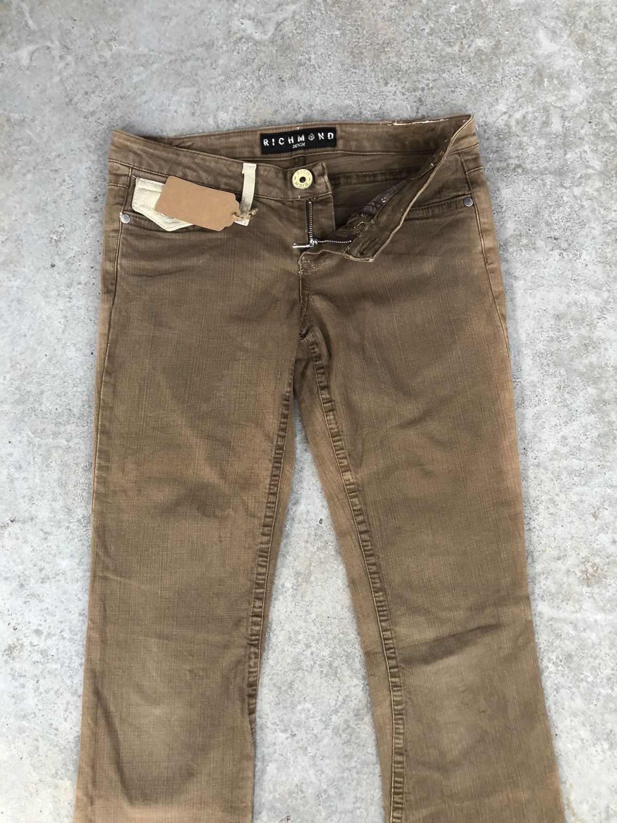 If Six Was Nine Richmond Flared Jeans Distressed Jeans Size US 31 - 3 Thumbnail