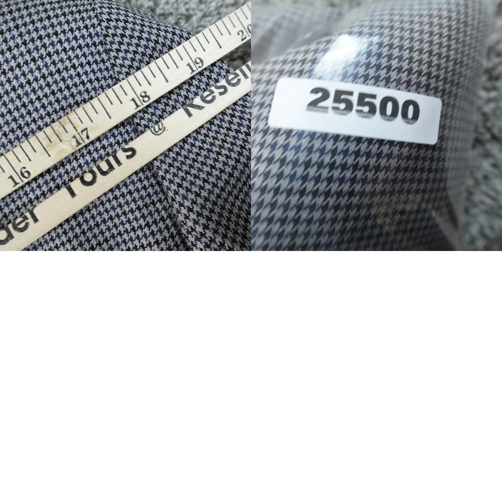 Brooks Brothers Brooks Brothers Sport Coat Jacket Gray Houndstooth Silk Wool 40 Mens Notch Four-Button 2 Piece Vintage No Size US XXS / EU 40 - 10 Thumbnail