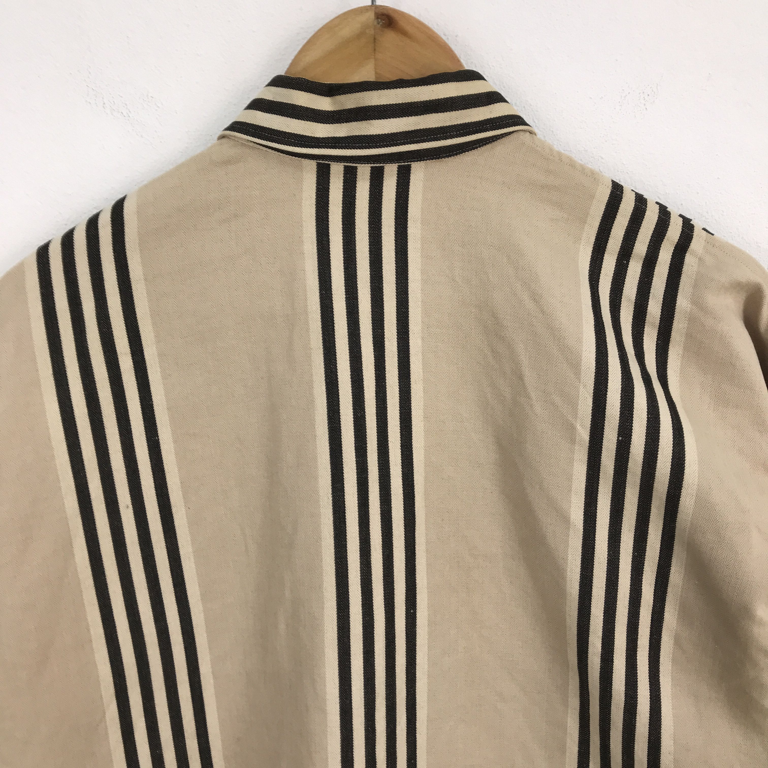Japanese Brand × Sonia Rykiel Rykiel homme made in Japan Striped button up shirt Size US M / EU 48-50 / 2 - 4 Thumbnail