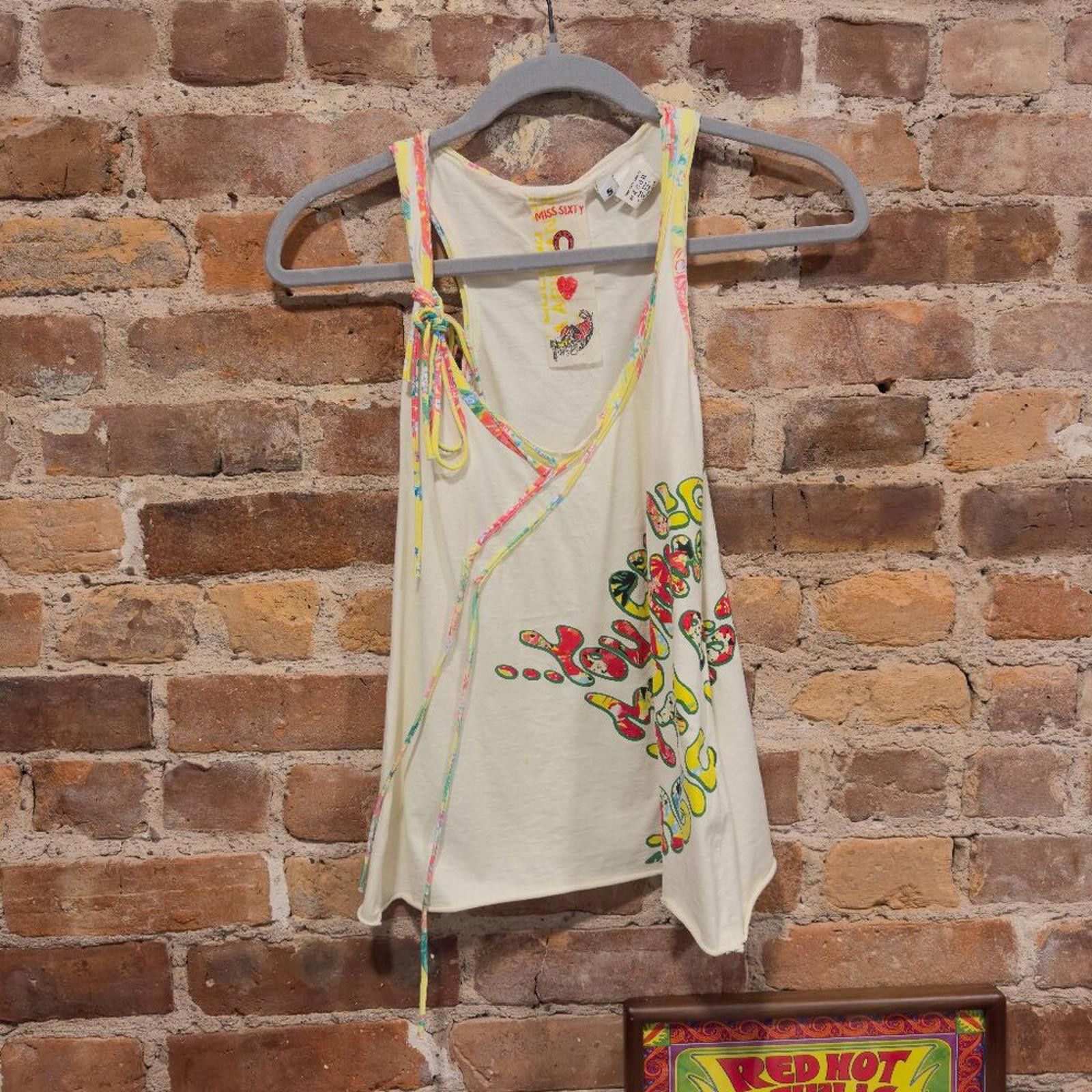 Miss Sixty Y2K VINTAGE MISS SIXTY TANK TOP Size S / US 4 / IT 40 - 3 Thumbnail