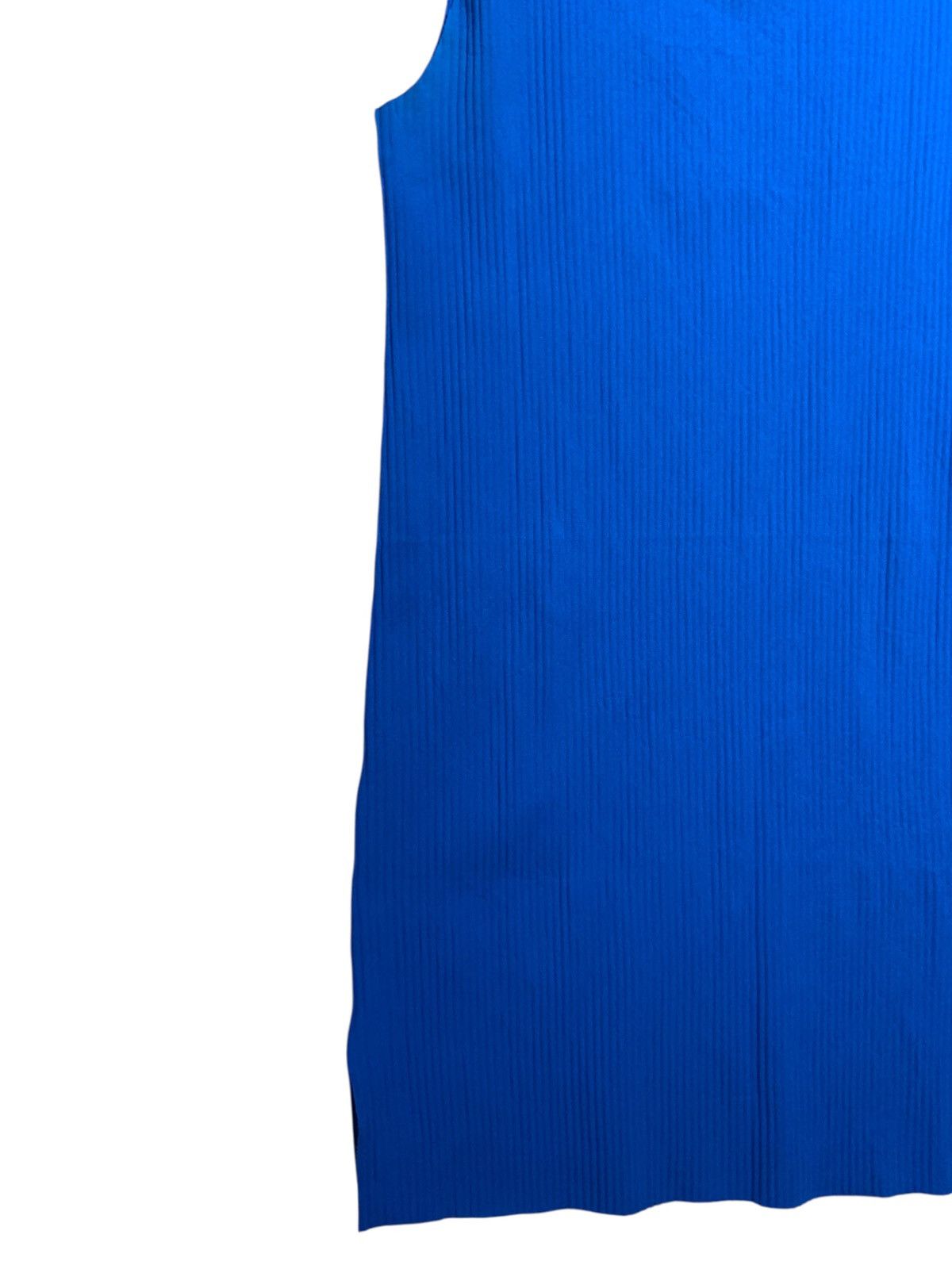 Issey Miyake 🔥ISSEY MIYAKE ME A-Poc PLEATED BLUE DRESS Size M / US 6-8 / IT 42-44 - 3 Thumbnail