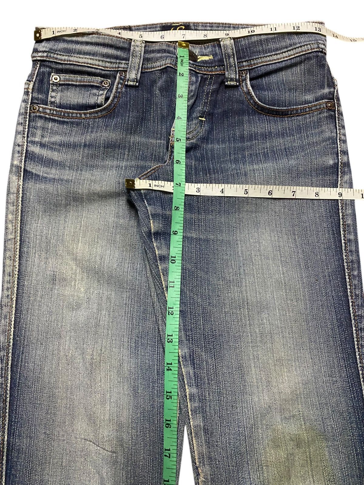 Edwin Vintage Edwin Vienus Jeans Flare Denim Size 27" / US 4 / IT 40 - 18 Thumbnail
