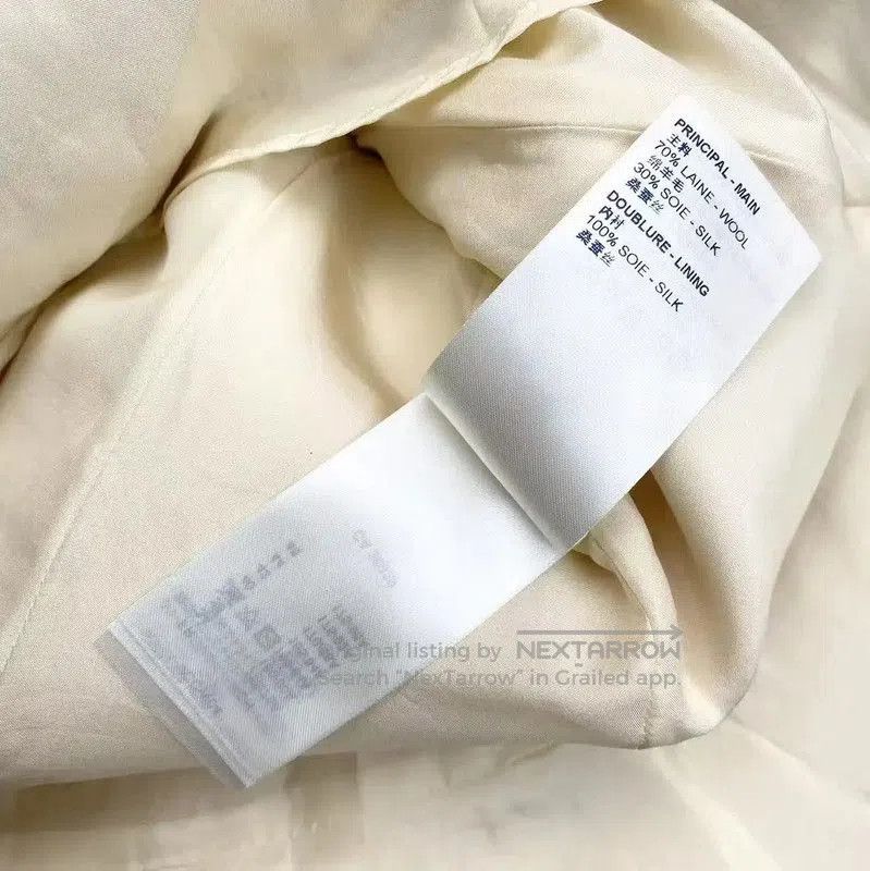 Louis Vuitton Louis Vuitton Women's Cream Wool Dress . Size XXS / US 00 / IT 34 - 5 Thumbnail