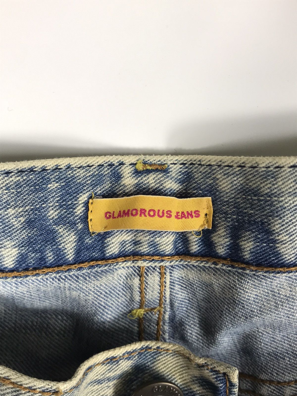 If Six Was Nine × Japanese Brand × Le Grande Bleu (L.G.B.) ⚡️Glamorous Jeans Distressed Ripped Jeans Style Denim Size 31" - 6 Thumbnail