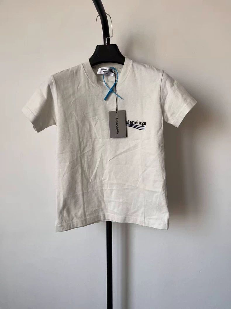 Balenciaga Balenciaga Slim Fit Alphabet Printed Round Neck Short Slee Size XS / US 0-2 / IT 36-38 - 1 Thumbnail