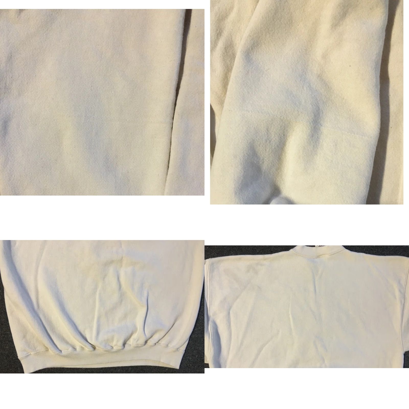 Stampd VINTAGE Smithsonian Institution Hoodie M Santa Postage Stamp Christmas Sweatshirt Beige Feathered Glitter 90s Fun Mens Size US M / EU 48-50 / 2 - 8 Thumbnail