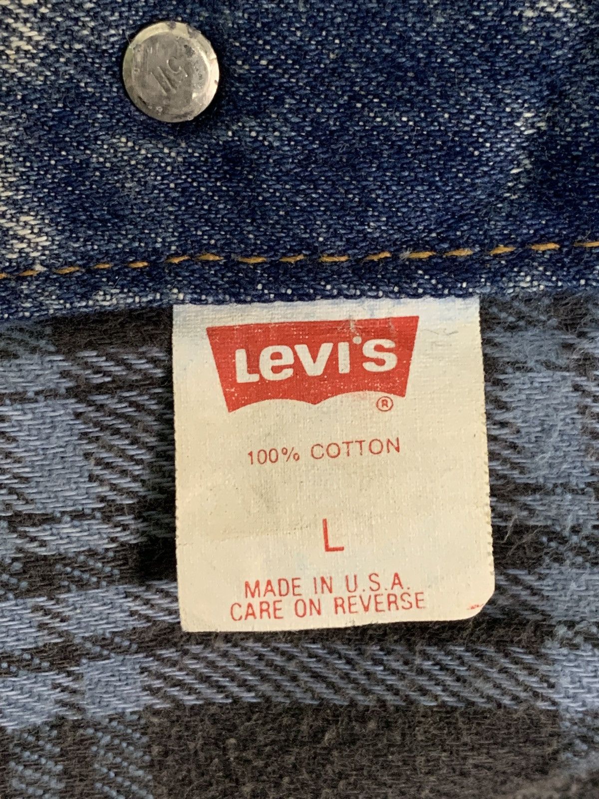 Levi's Vintage Clothing Rare Design Vintage Levi’s Trucker Jackets Size US L / EU 52-54 / 3 - 5 Thumbnail