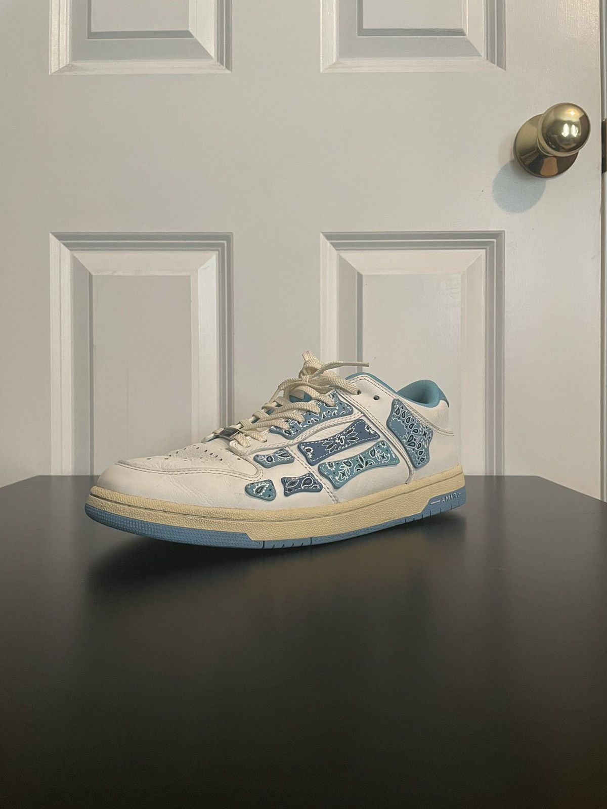 Amiri AMIRI Bandana Skeleton Sneakers Size US 9 / EU 42 - 1 Thumbnail