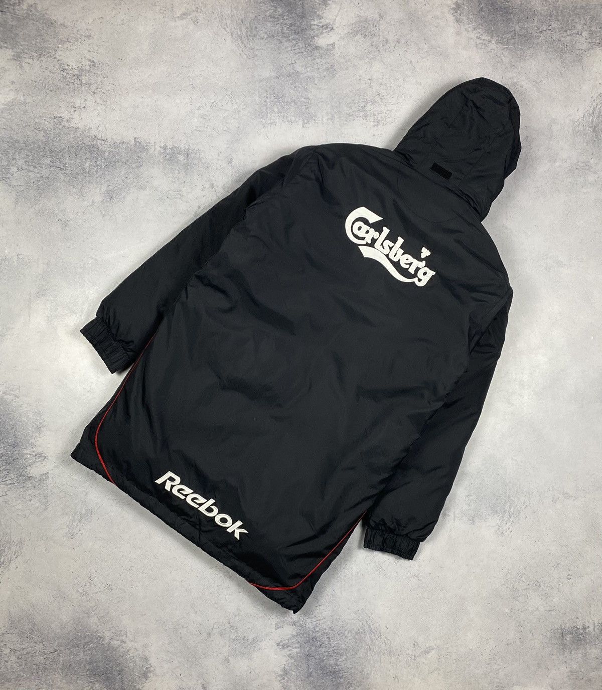 Reebok Vintage 90s Reebok Liverpool Bench Football Coat Jacket Size US XS / EU 42 / 0 - 12 Thumbnail