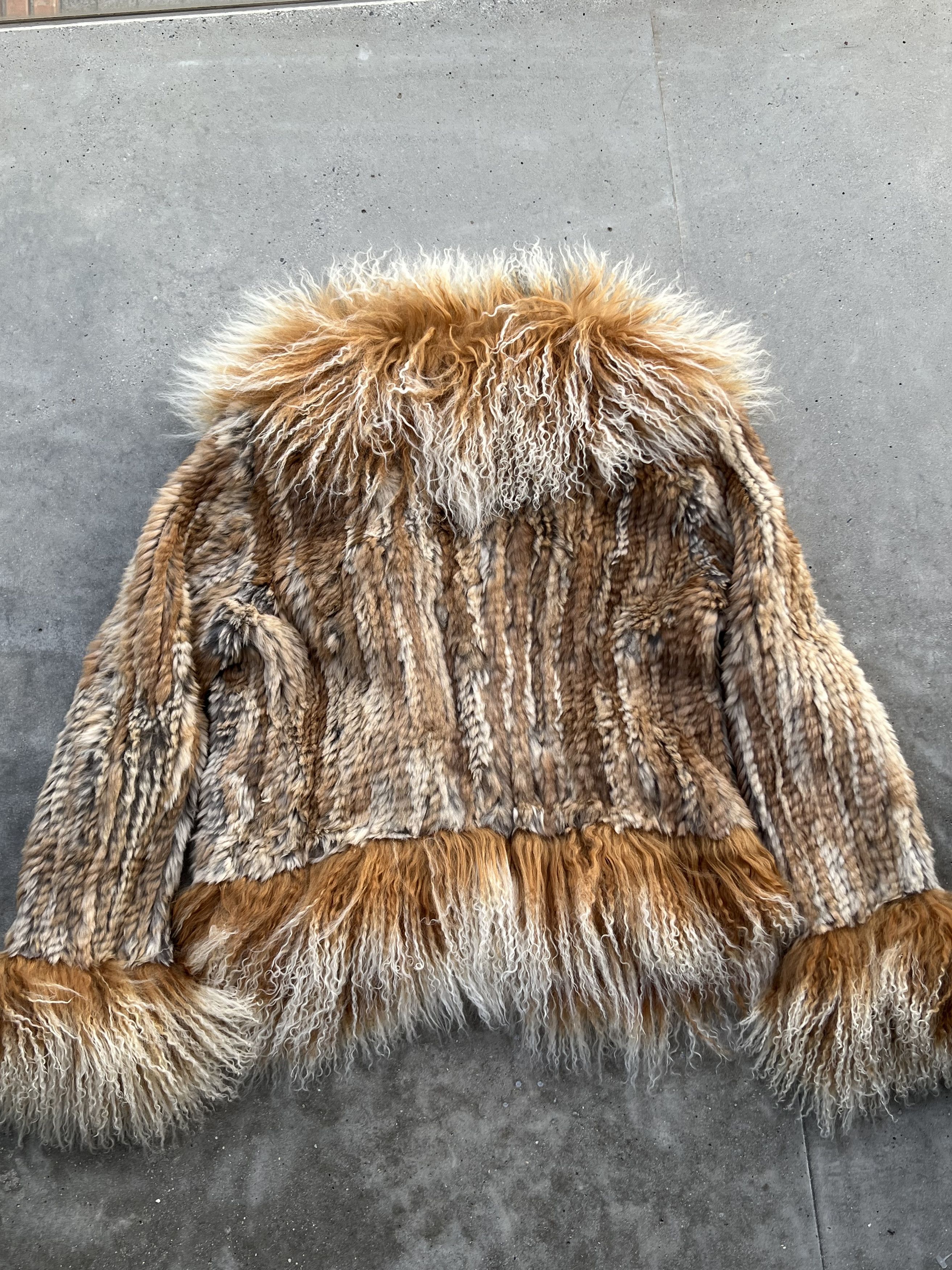 Japanese Brand real rabbit fur jacket avant garde Size M / US 6-8 / IT 42-44 - 11 Thumbnail