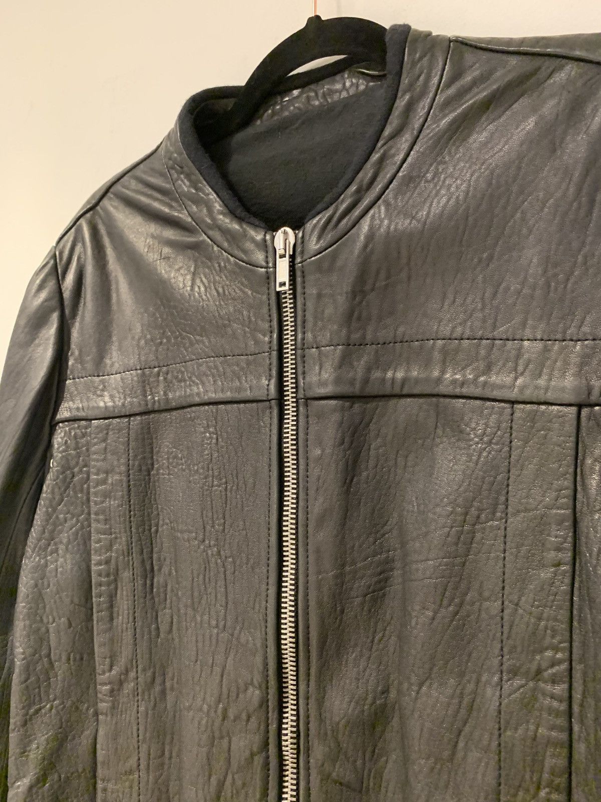 Rick Owens Rick Owens Black Leather Jacket Size US S / EU 44-46 / 1 - 4 Thumbnail