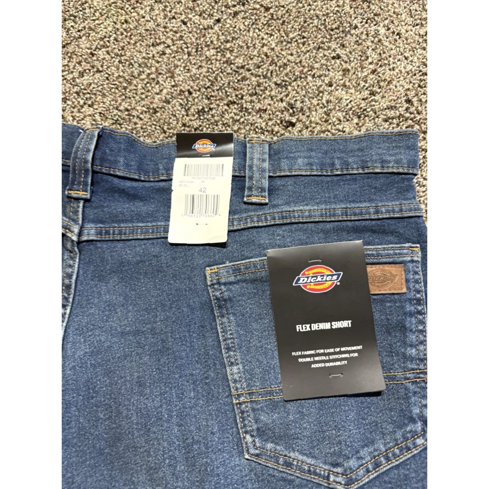Levi's Levi's Mens Shorts 42 Blue Denim Inseam 11" Lot Of 2 NEW TAGS Chino Regular Relaxed Fit Pants Men Blues Sketch Not Required Size US 42 / EU 58 - 2 Thumbnail