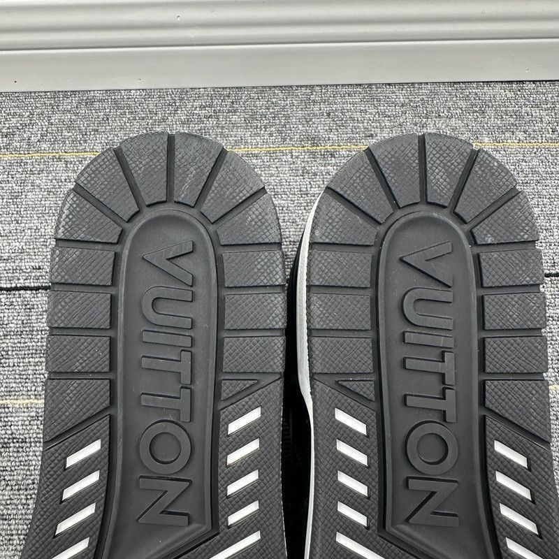 Louis Vuitton Louis Vuitton Panda Trainer Low Top Sneakers -2508 Size US 8.5 / EU 41-42 - 6 Thumbnail