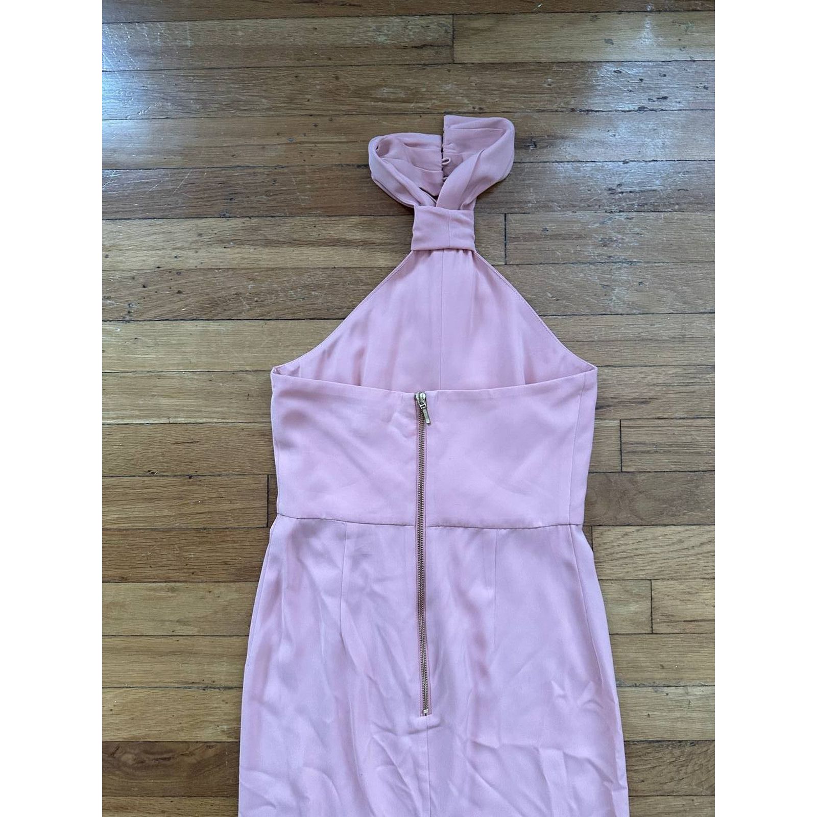 Shona Joy Shona Joy By Revolve Core Knot Draped Pink Size 4 A000978 Size S / US 4 / IT 40 - 6 Thumbnail