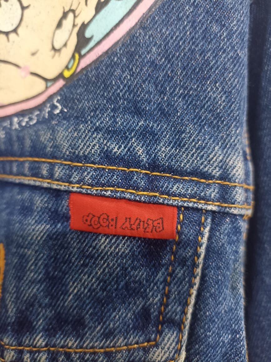 Other Vintage Denim Betty Boop Jacket Size M / US 6-8 / IT 42-44 - 5 Thumbnail