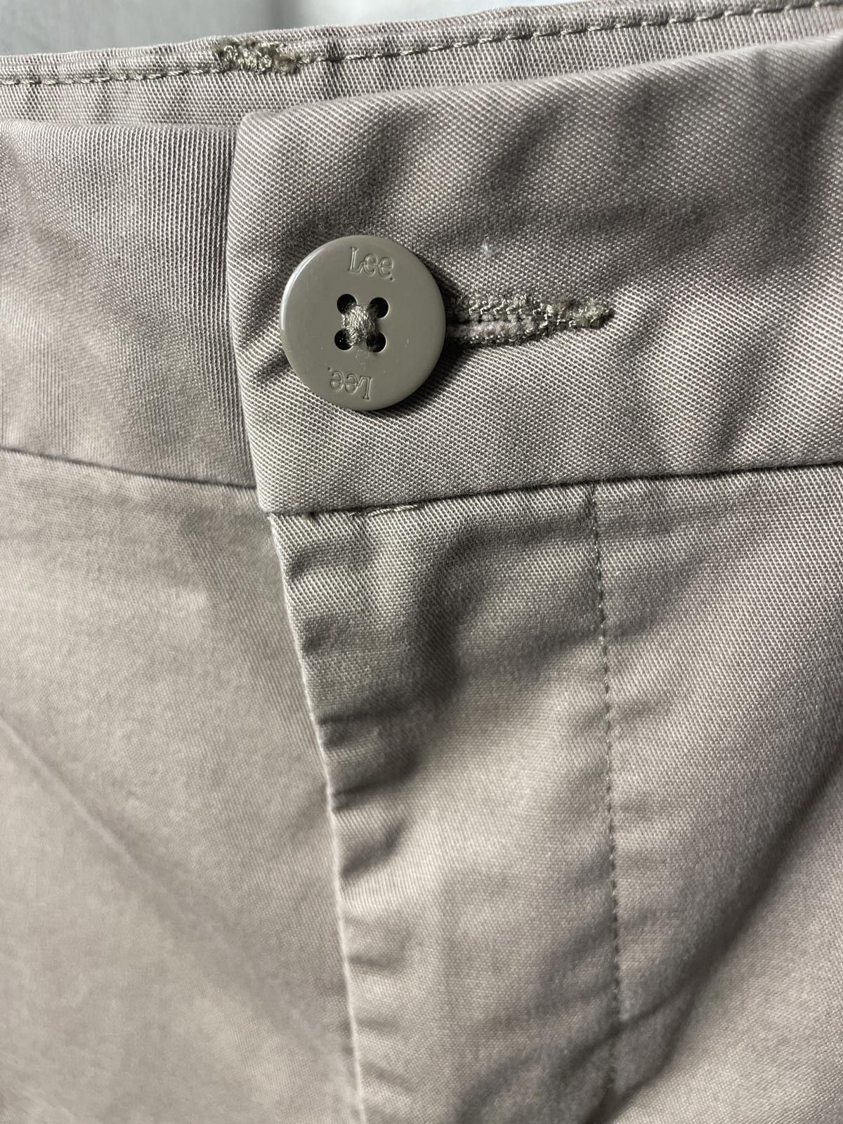 Lee Lee Khaki Dress Pants Women's 14 Tan Beige Wide Leg Minimal Size 36" / US 14 / IT 50 - 5 Thumbnail