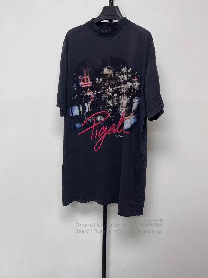 Balenciaga Balenciaga Logo Letter Printed Round Neck Casual Short Sle Size US S / EU 44-46 / 1 - 1 Thumbnail