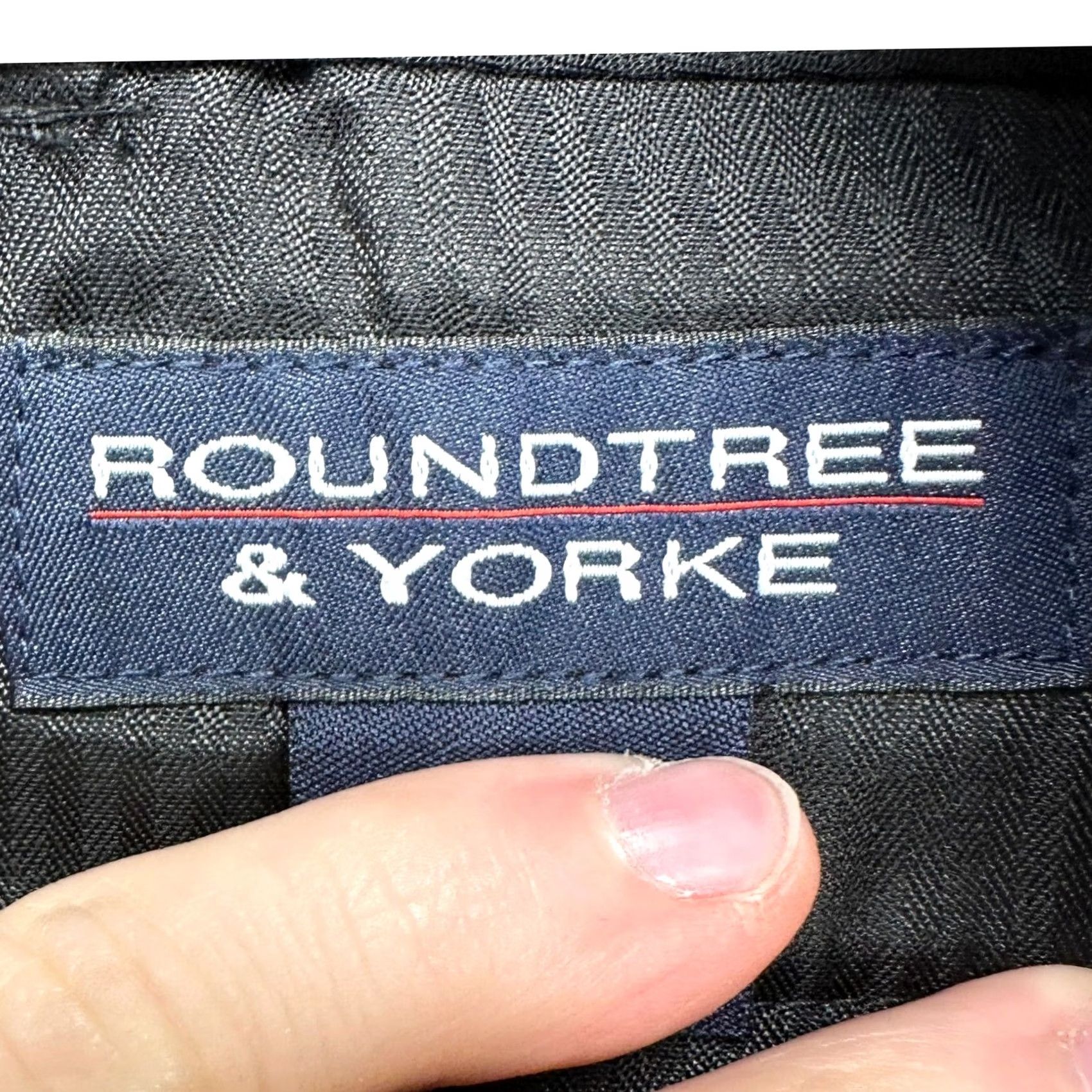 Roundtree & Yorke Roundtree Yorke Mens Golf Chino Shorts Black 40 Flat Front Stretch Performance Outdoor Casual Size US 40 / EU 56 - 3 Thumbnail