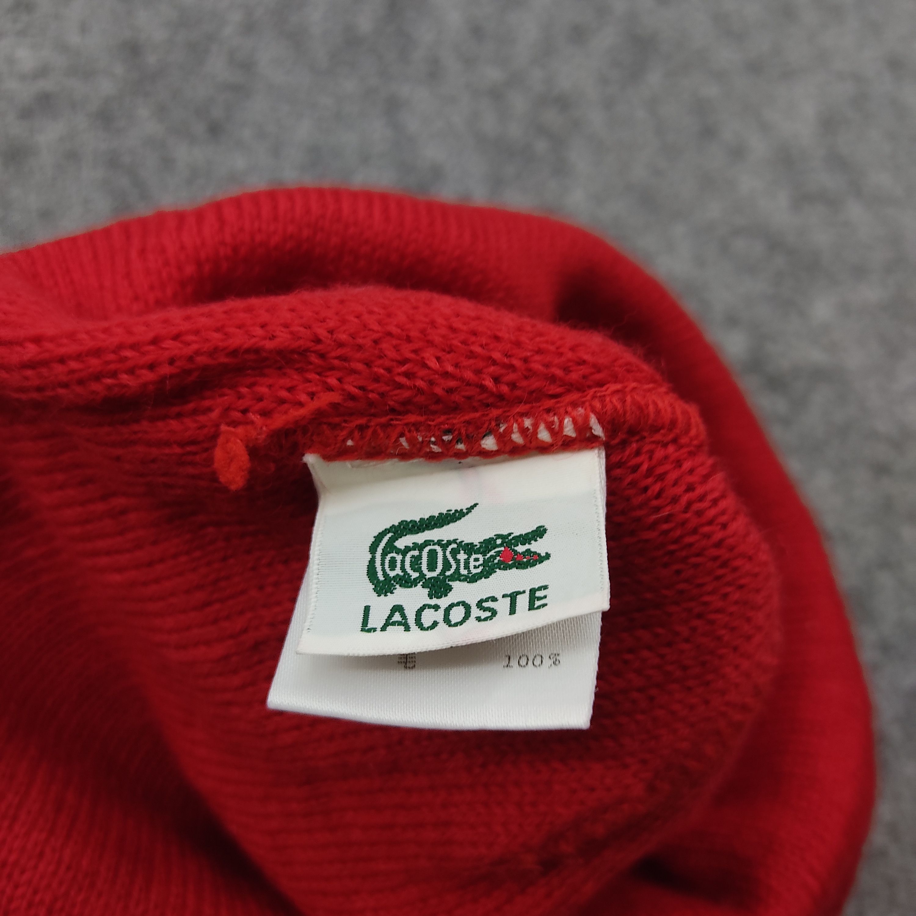 Lacoste Vintage Lacoste Beanie / Snow Hat / Snow Cap Size ONE SIZE - 4 Thumbnail