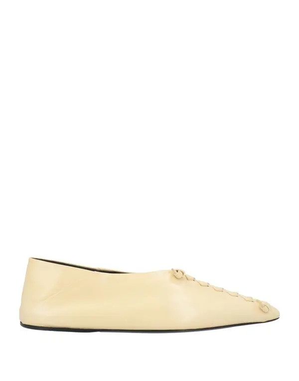 Jil Sander o1mt1gz0426 Flats in Beige Size US 8 / IT 38 - 1 Thumbnail