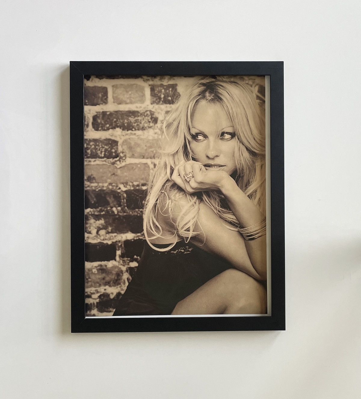 Chrome Hearts × Vintage Chrome Hearts vintage Hot lady photo Poster framed 9x11 Size ONE SIZE - 1 Thumbnail
