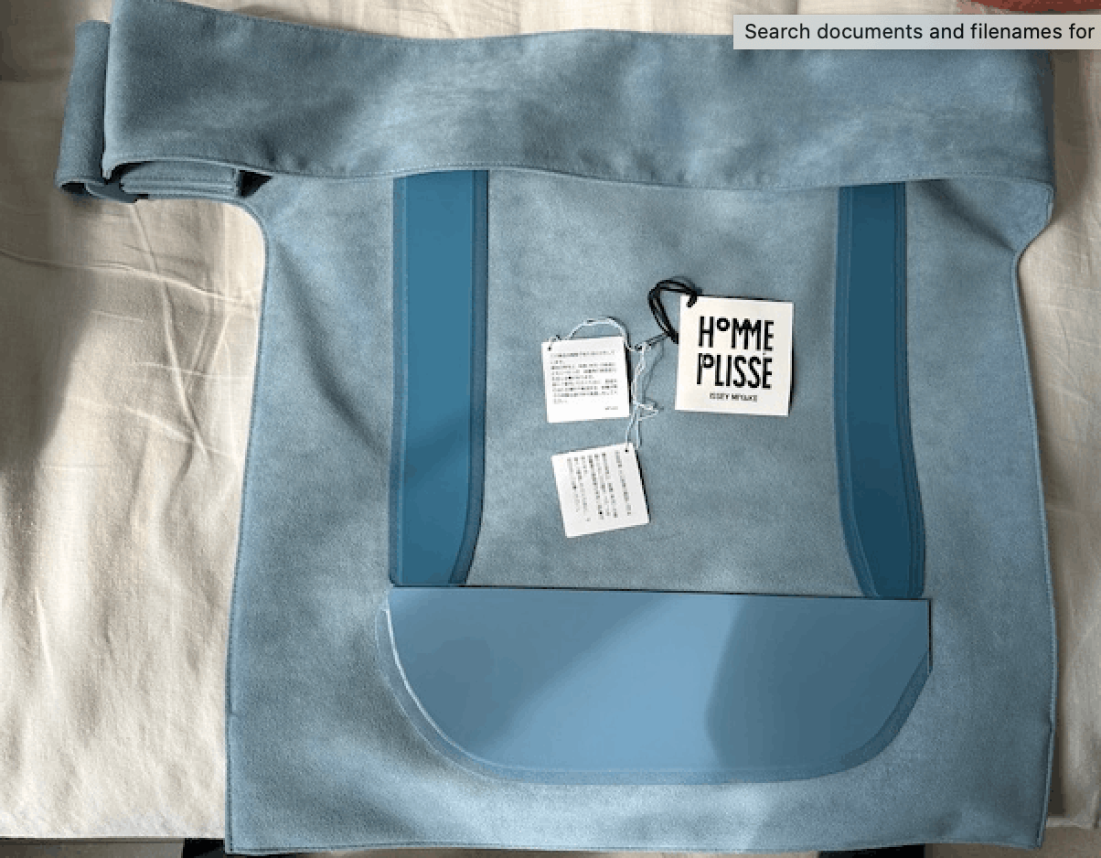Homme Plisse Issey Miyake RB_BAS RELIEF SHOULDER BAG Size ONE SIZE - 6 Thumbnail
