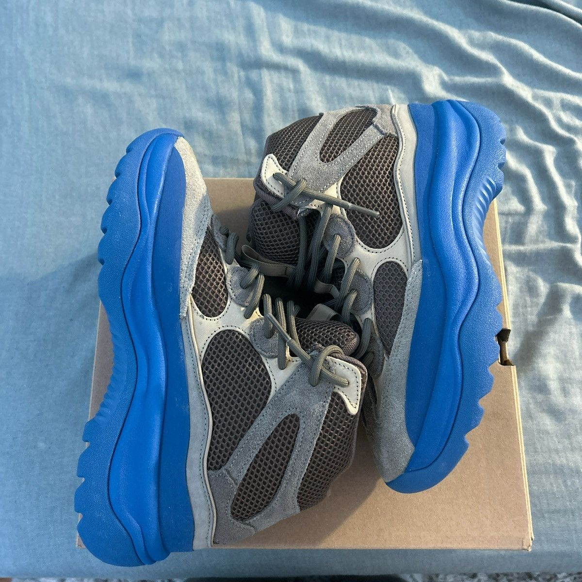 Yeezy Yeezy Boot ‘Blue Taupe’ Size US 8.5 / EU 41-42 - 2 Thumbnail