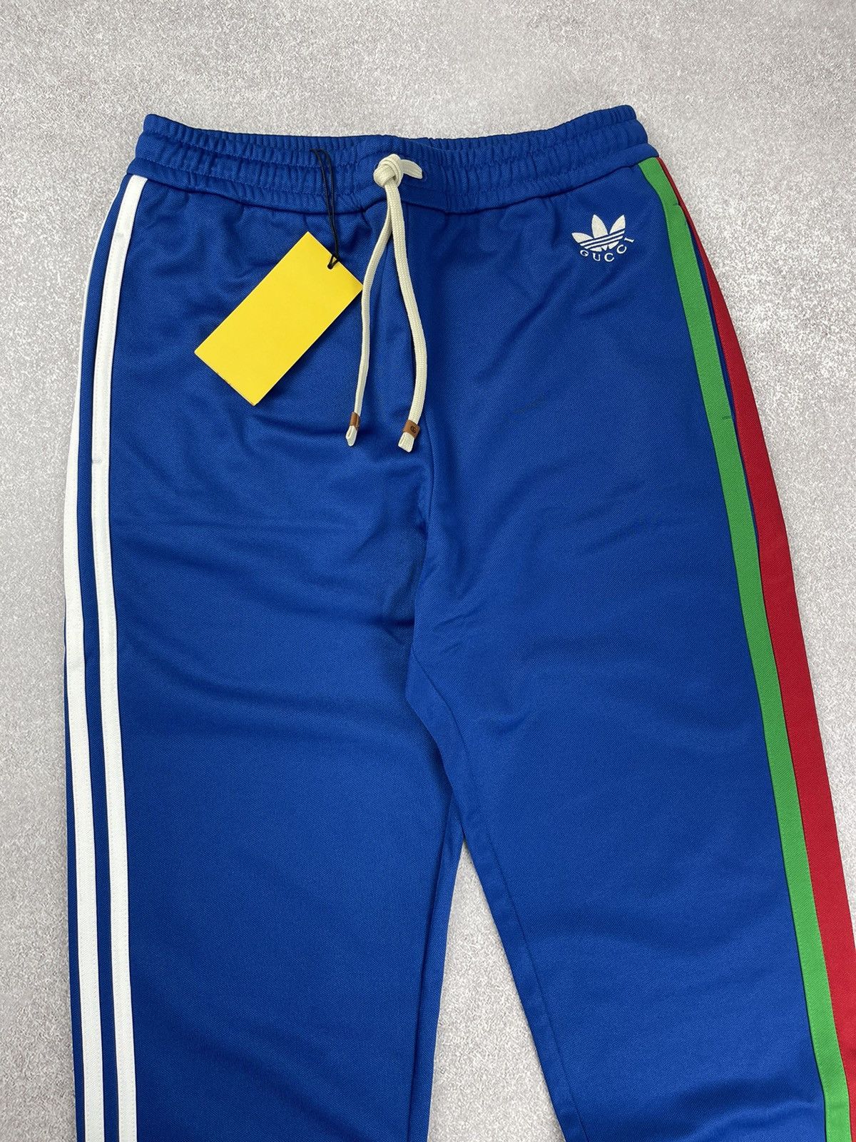 Gucci Gucci x Adidas Jersey Jogging Pants Blue Size L Size 27" / US 4 / IT 40 - 3 Thumbnail
