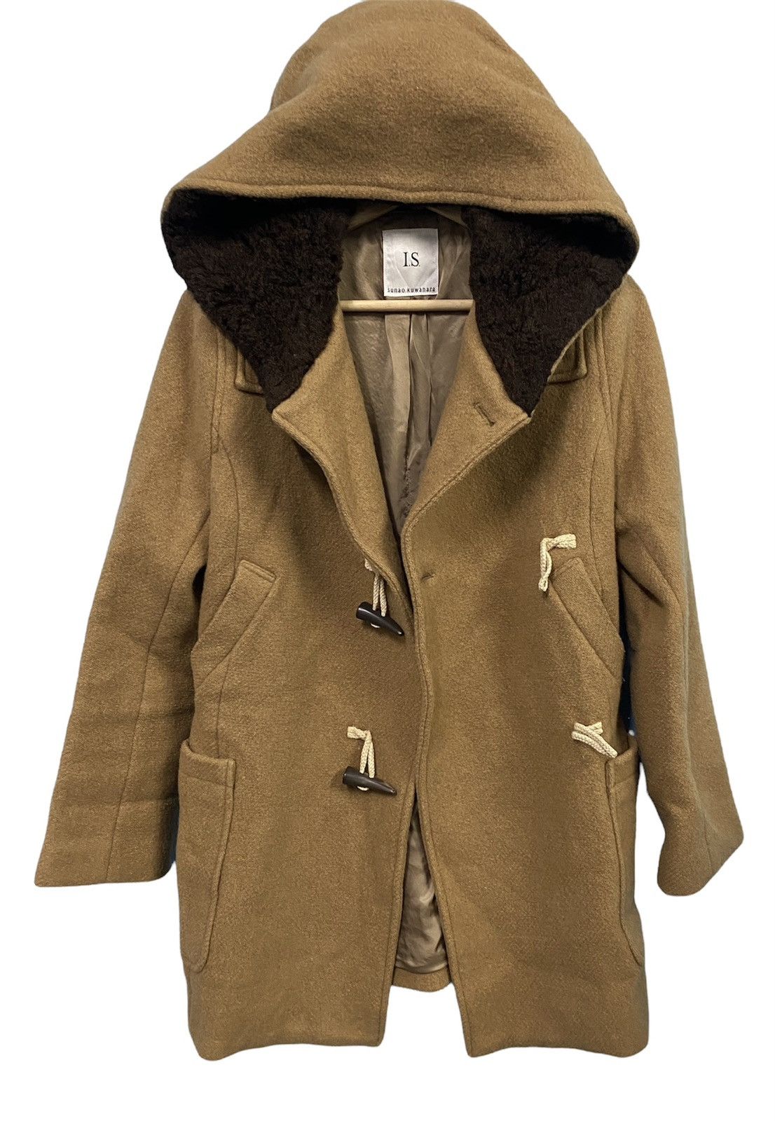 Issey Miyake IS Sunao Kuwahara Issey Miyake Duffel Wool Jacket Size US M / EU 48-50 / 2 - 1 Thumbnail