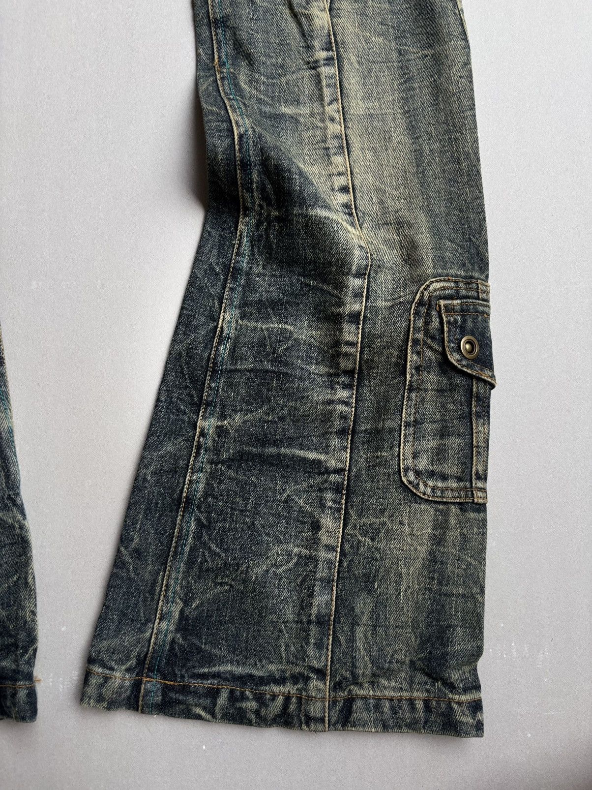 LOWBOX Lace-up flare jeans Size US 29 - 4 Thumbnail