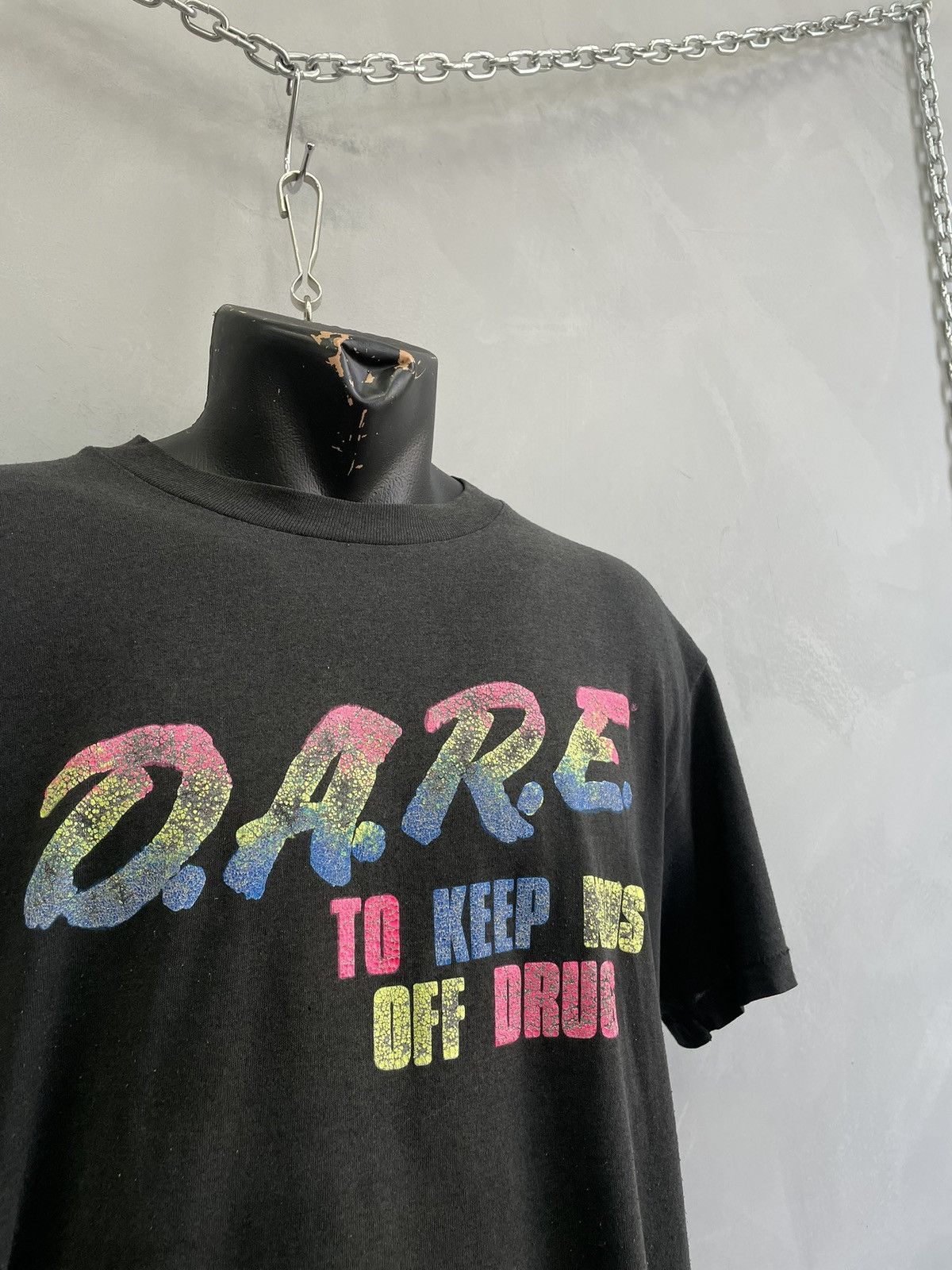 D.A.R.E Retro D.A.R.E. Vintage single stitch t shirt Size US L / EU 52-54 / 3 - 3 Thumbnail