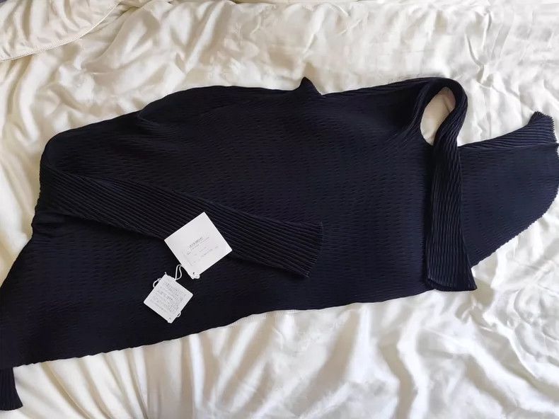 Issey Miyake issey miyake size:2 Small fish scale pleated coat Size XXS / US 00 / IT 34 - 2 Thumbnail