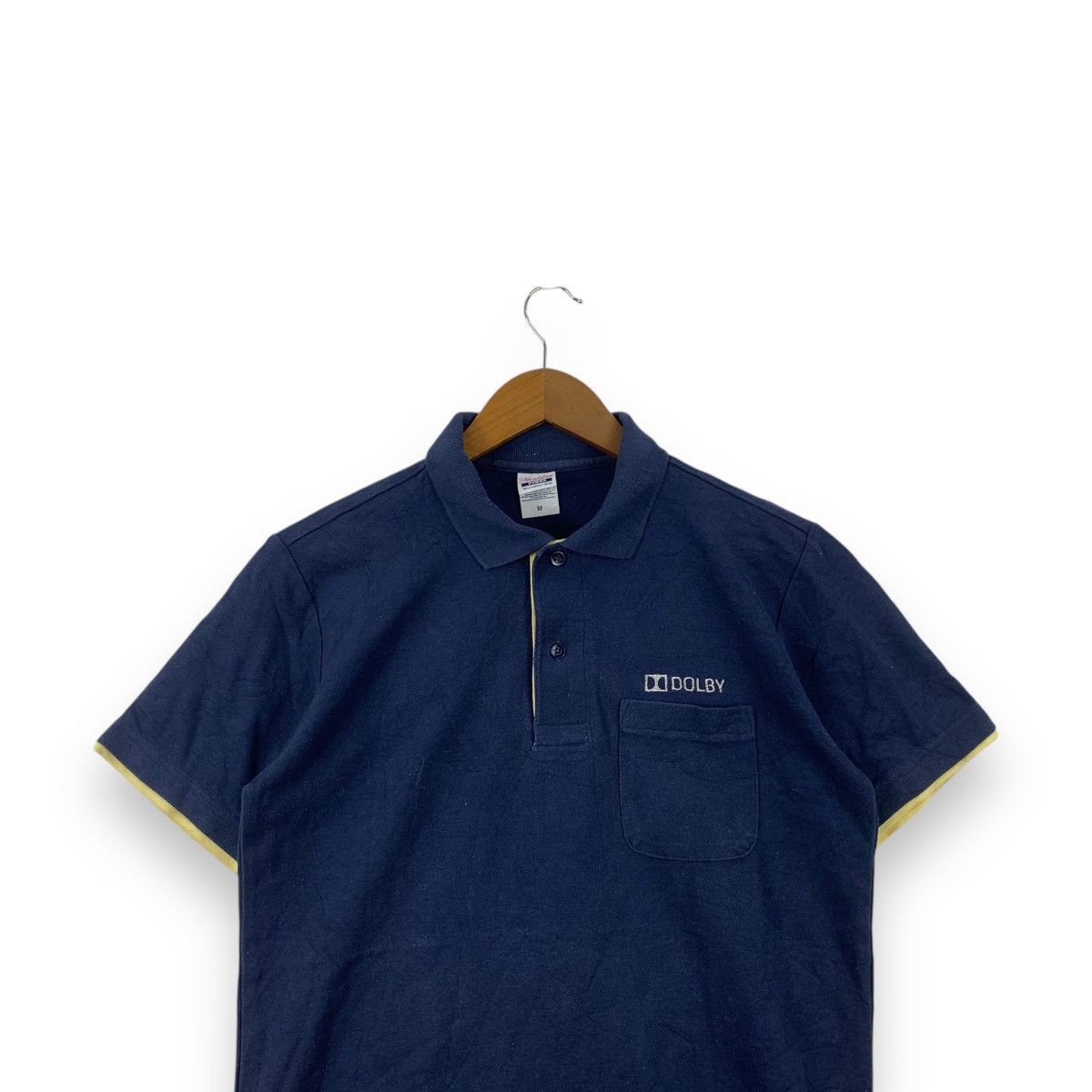 Vintage Vintage DOLBY ATMOS VISION Audio Workwear Polo Shirt Top Size US M / EU 48-50 / 2 - 2 Thumbnail