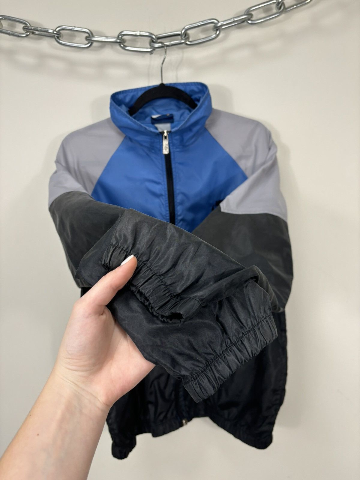 Nike Vintage Nike 80s Retro Hype Full Zip Nylon Track Top Jacket Size US M / EU 48-50 / 2 - 7 Thumbnail