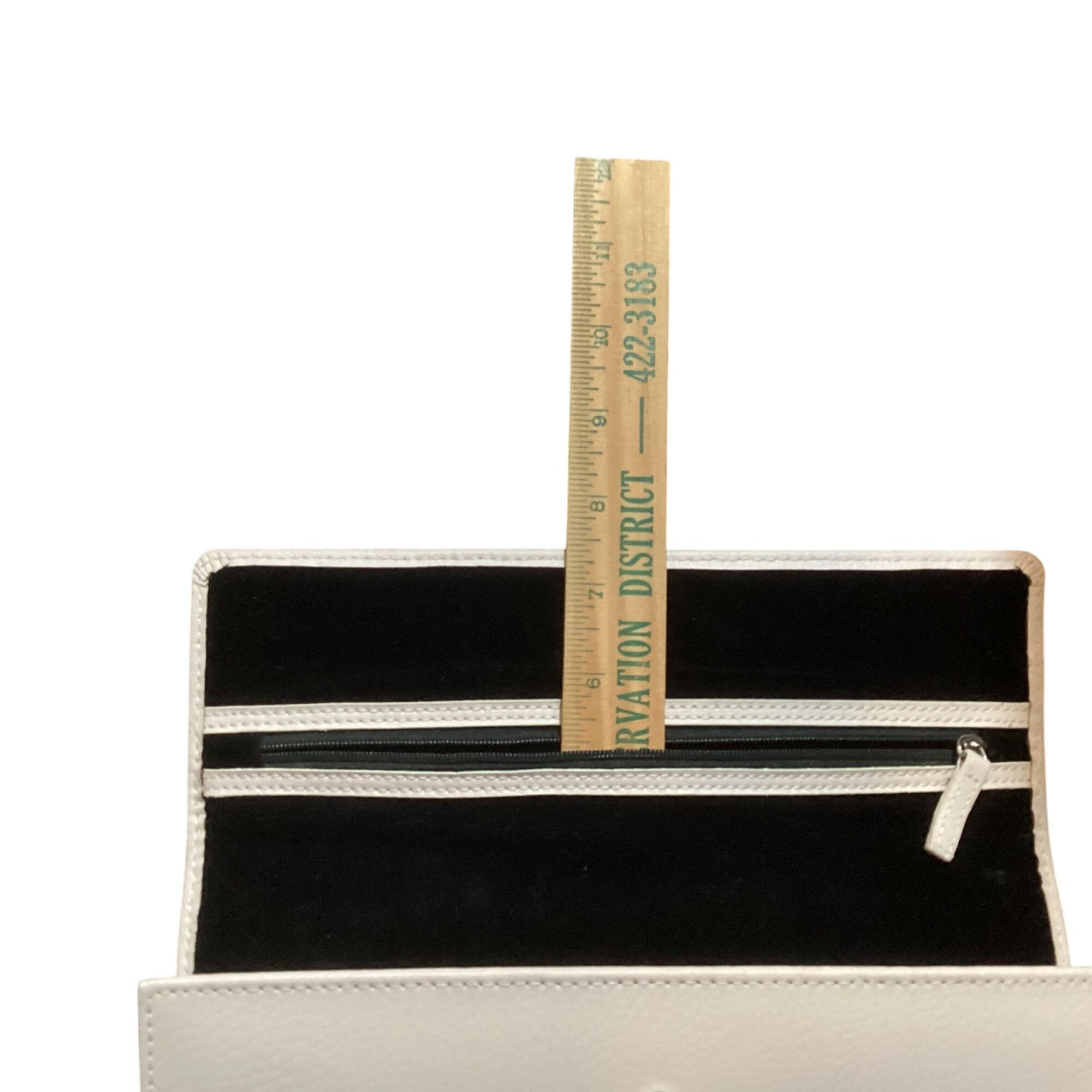 pandora Pandora Beige Jewelry Travel Case-Clutch Leather 10"x4.5"x1" Size ONE SIZE - 10 Thumbnail