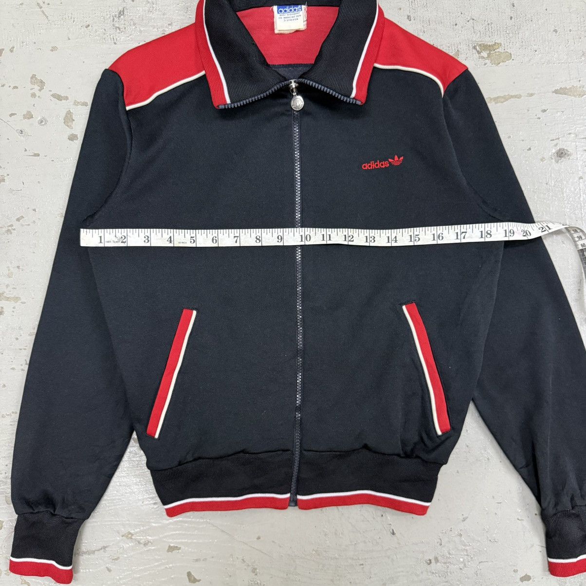Adidas vintage 80s adidas track top Size US S / EU 44-46 / 1 - 8 Thumbnail