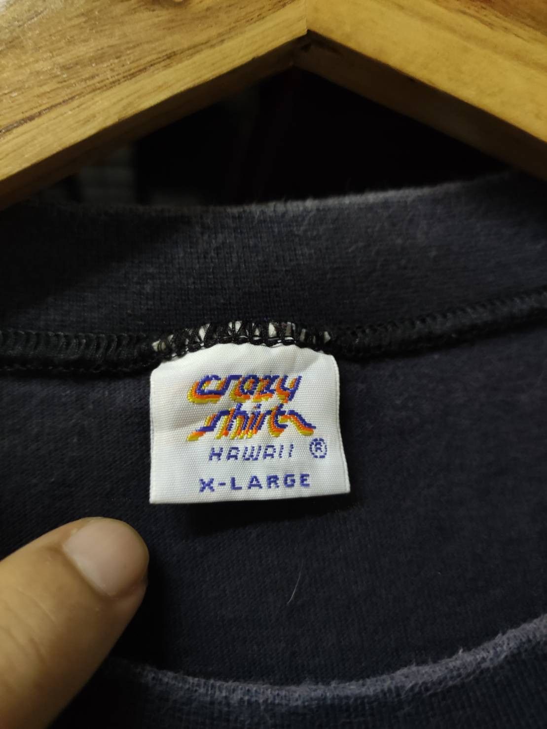 Vintage Vtg 90's Crazy Shirts " Eight Ball " Billiards Made in USA Size US XL / EU 56 / 4 - 5 Thumbnail