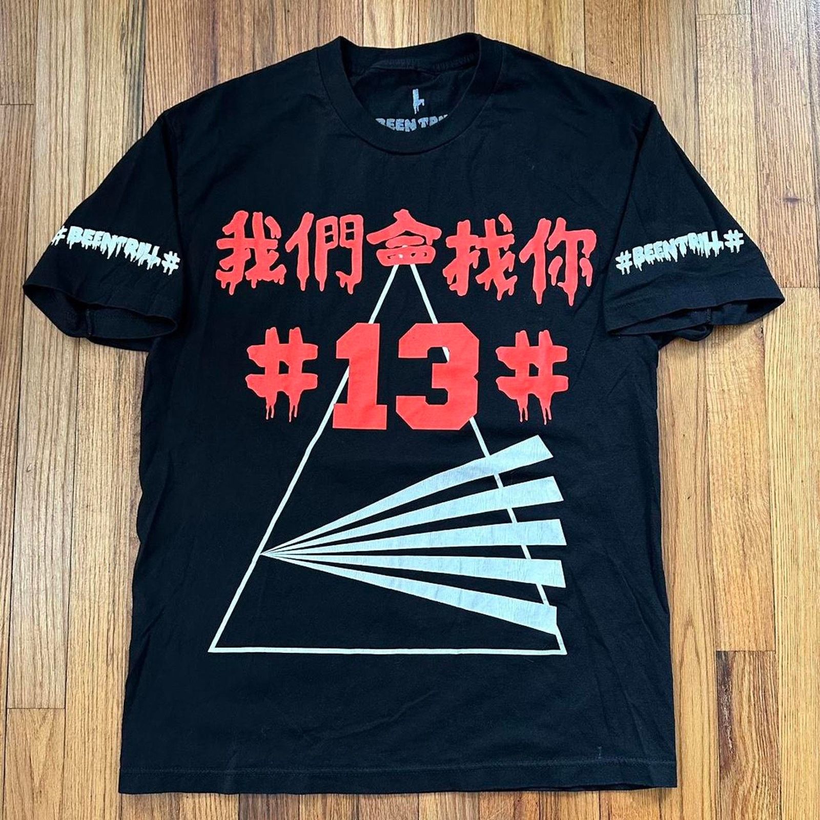 BEENTRILL■X ARKADDITION artwork overfit T-shirt■送料込 BEENTRILL□X ARKADDITION artwork overfit T-shirt□送料込