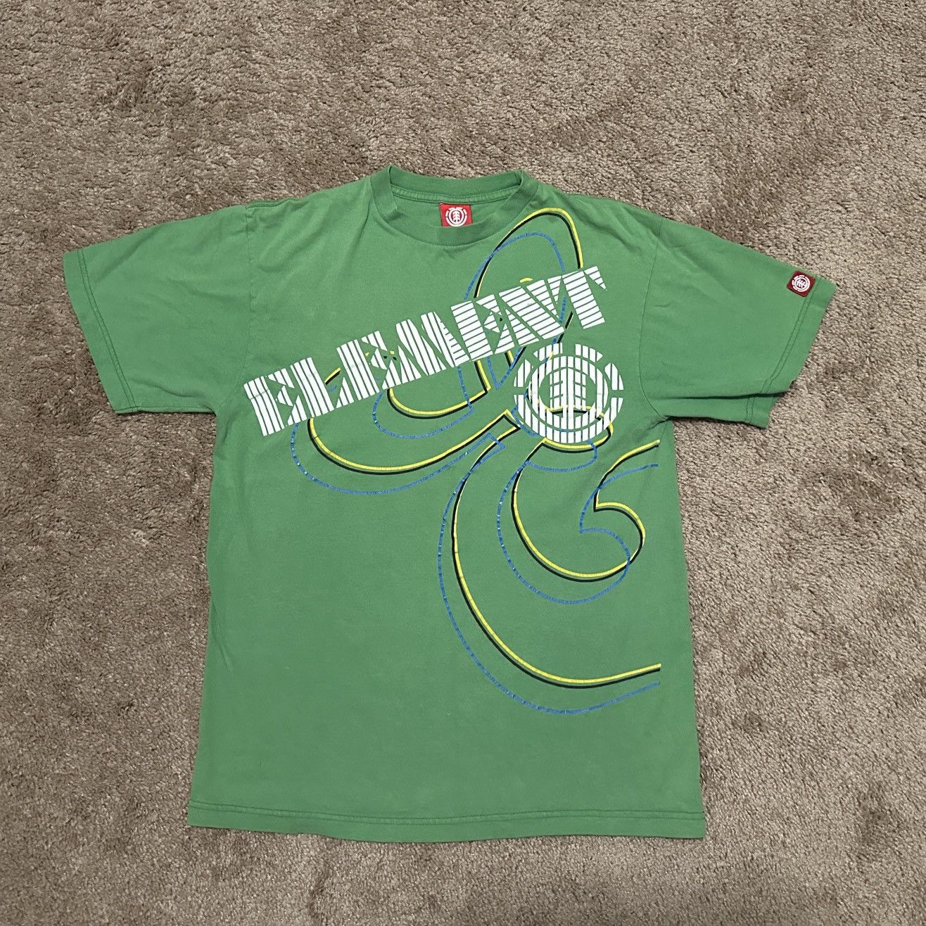 Element × Vintage Y2K Element Skateboards Shirt Grunge Skater Size US S / EU 44-46 / 1 - 1 Thumbnail