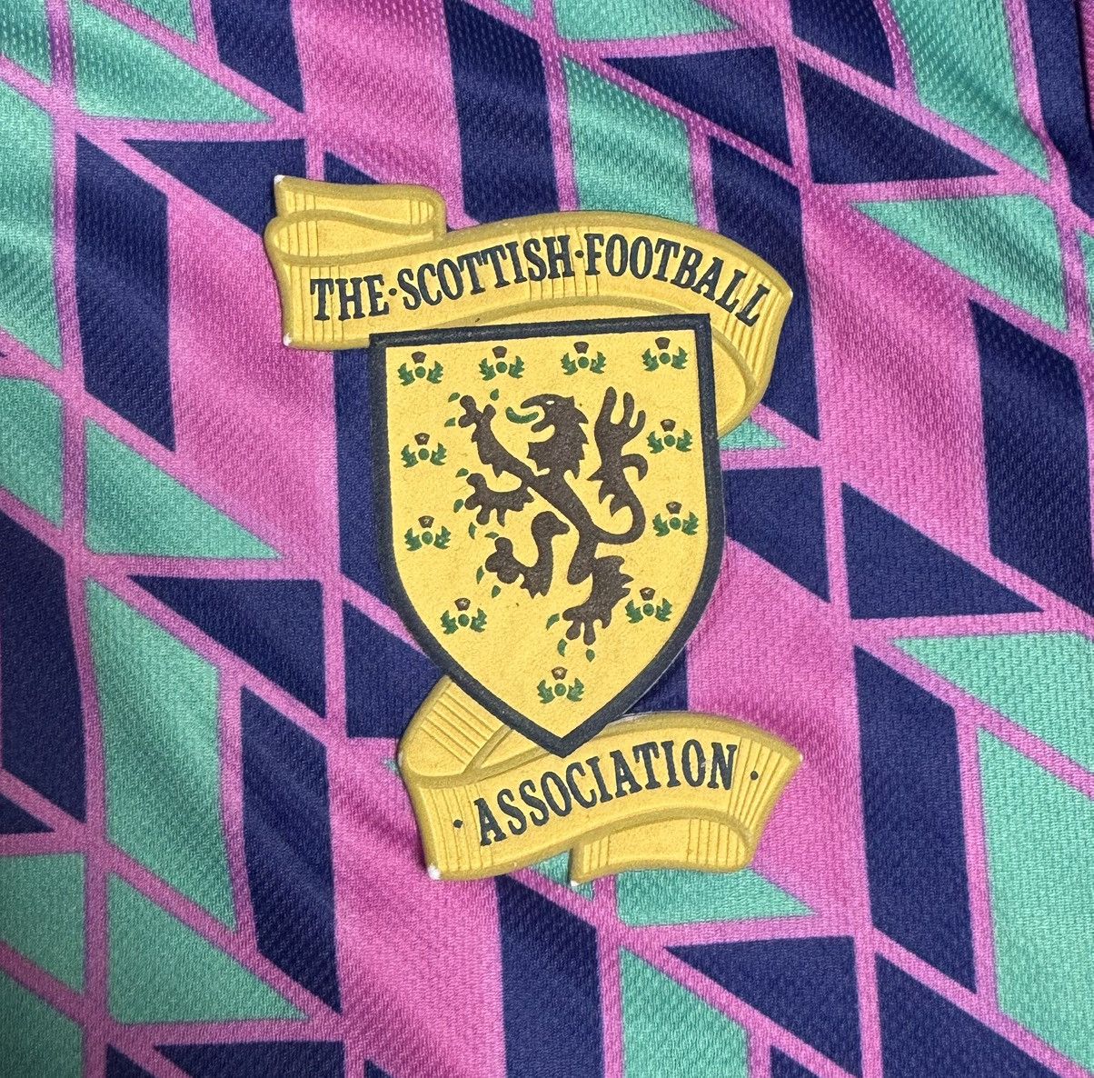 Vintage Scotland 1988 1989 Retro Football Shirt Soccer Jersey Size US S / EU 44-46 / 1 - 6 Thumbnail