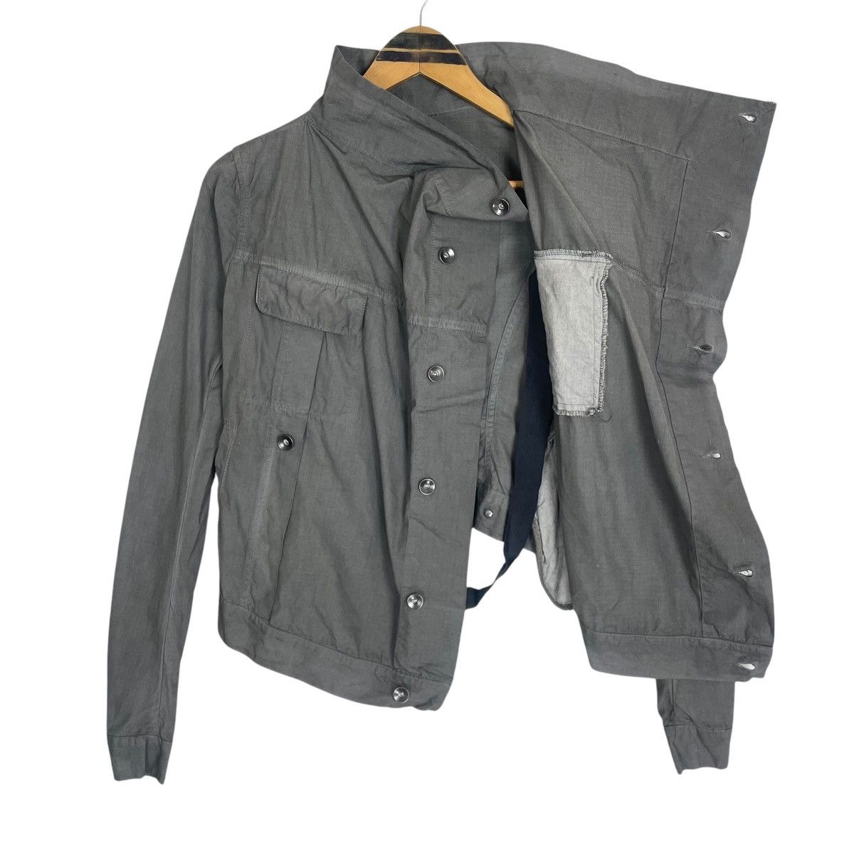 Rick Owens Drkshdw Rick Owens DRKSHDW SS13 Light Jacket Olmar And Mirta Size S / US 4 / IT 40 - 13 Thumbnail