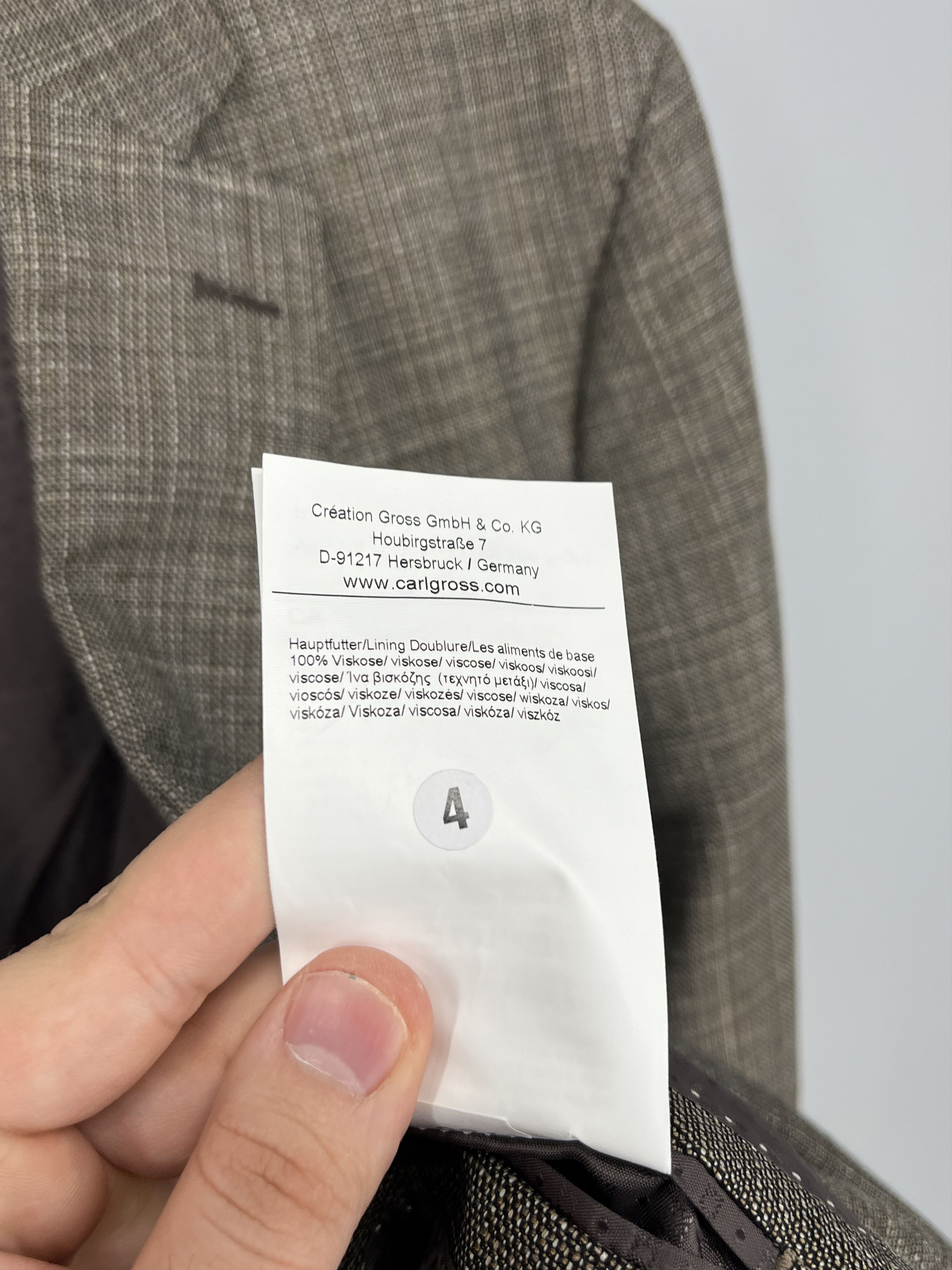 Loro Piana Carl Gross Black Line Loro Piana Summertime Blazer 44L Size 44L - 8 Thumbnail