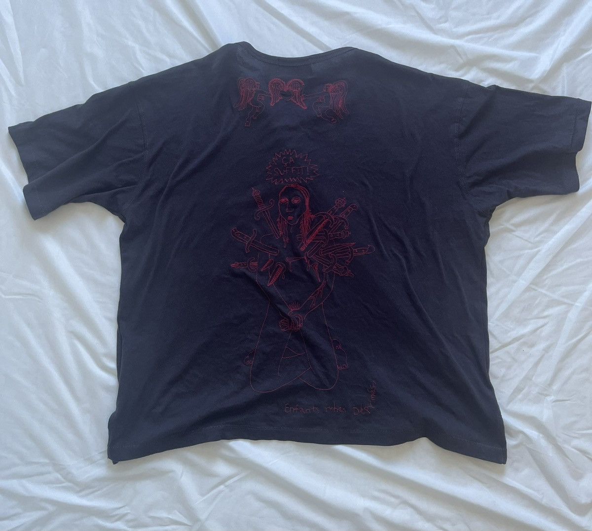 Enfants Riches Deprimes Enfants Riches Deprimes “CA SUFFITI” Tee Shirt Size US M / EU 48-50 / 2 - 2 Thumbnail